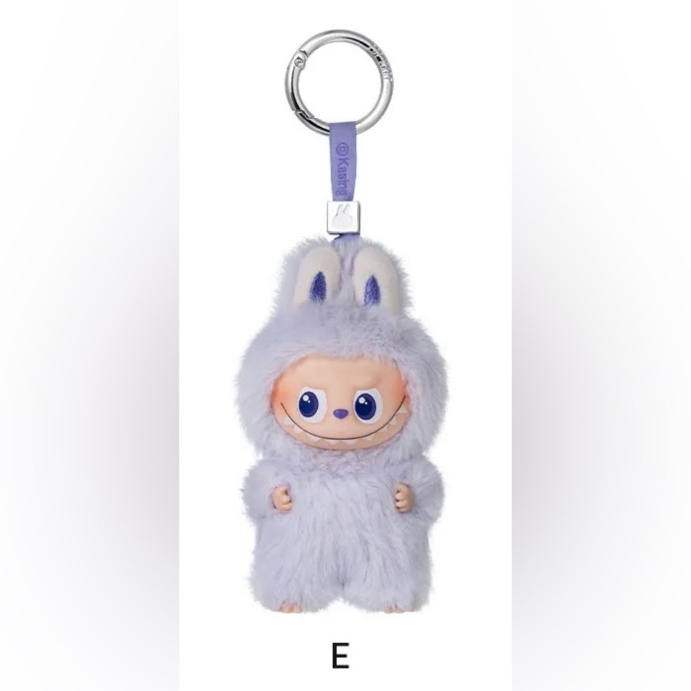 Labubu - “E” Pin for Love - Plush Pendant